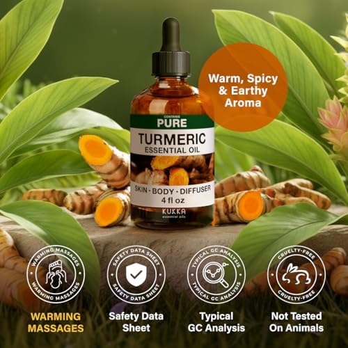 KUKKA Cinnamon Essential Oils for Hair, Skin, Diffuser, Aromatherapy & DIY Soap Making - 4 Fl Oz - Aromatherapy.Monthly