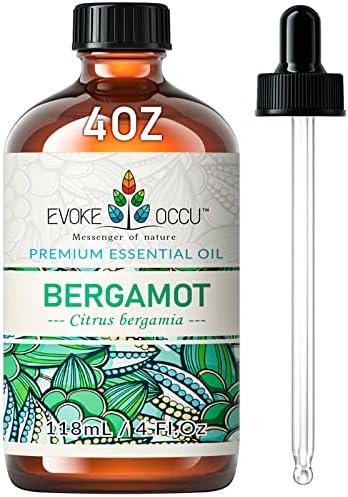 Evoke Occu Bergamot & Sandalwood Essential Oils for Men - Stress Relief, Relaxation, 4 Fl Oz Evoke Occu Bergamot & San
