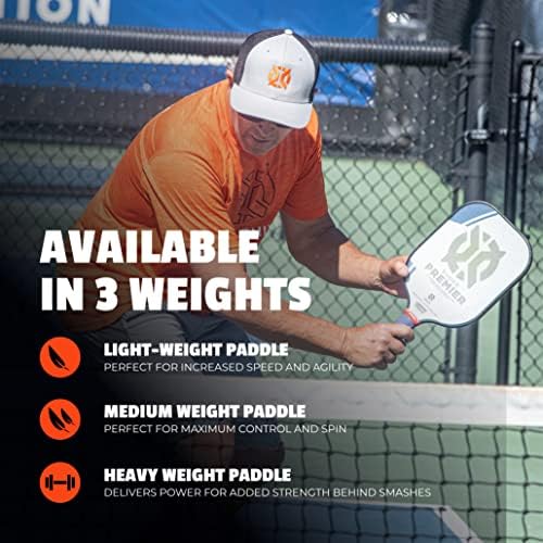 Onix Evoke Premier Professional Tournament Pickleball Paddle - Composite Face for Peak Performance | Onix Evoke Premier