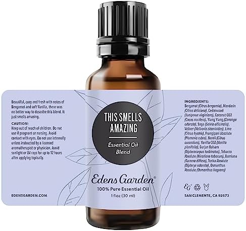 Edens Garden Vanilla Sandalwood Essential Oil Blend - Therapeutic for Aromatherapy, Natural Skin Care, Best for Diffusin
