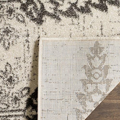 SAFAVIEH Evoke Collection Area Rug - Ivory & Gold, Non-Shedding & Easy Care, Ideal for High Traffic Areas in Living Room - Image 52