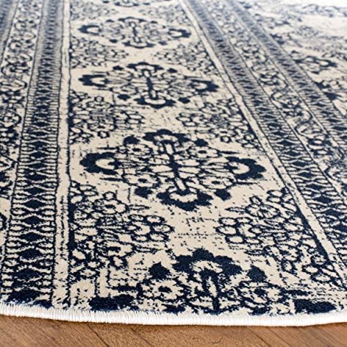 SAFAVIEH Evoke Collection Area Rug - Ivory & Gold, Non-Shedding & Easy Care, Ideal for High Traffic Areas in Living Room - Image 60