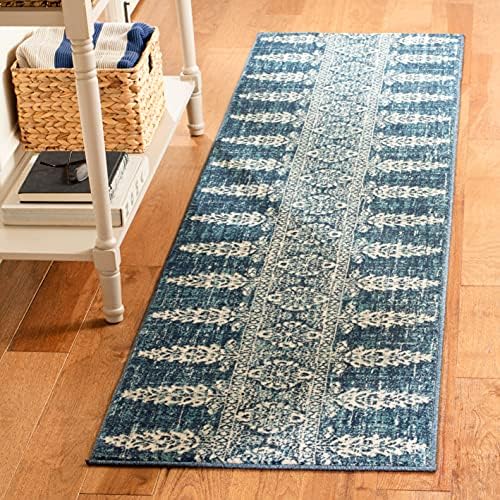SAFAVIEH Evoke Collection Area Rug - Ivory & Gold, Non-Shedding & Easy Care, Ideal for High Traffic Areas in Living Room - Image 29