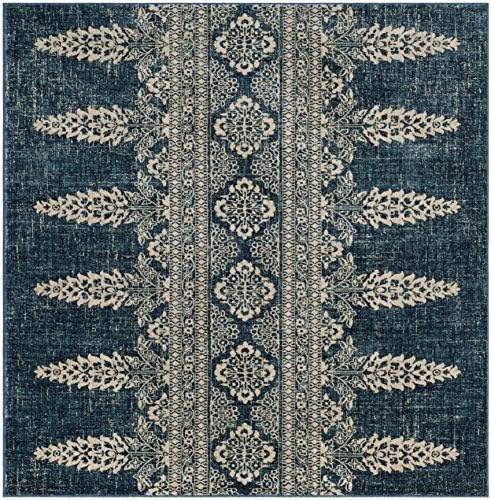 SAFAVIEH Evoke Collection Area Rug - Ivory & Gold, Non-Shedding & Easy Care, Ideal for High Traffic Areas in Living Room - Image 36