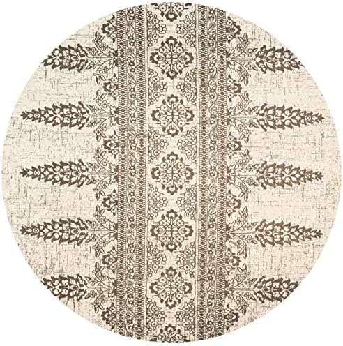 SAFAVIEH Evoke Collection Area Rug - Ivory & Gold, Non-Shedding & Easy Care, Ideal for High Traffic Areas in Living Room - Image 39