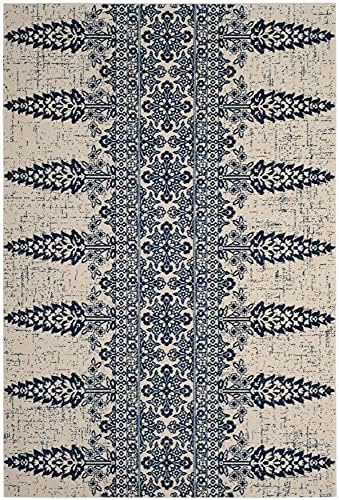 SAFAVIEH Evoke Collection Area Rug - Ivory & Gold, Non-Shedding & Easy Care, Ideal for High Traffic Areas in Living Room - Image 98