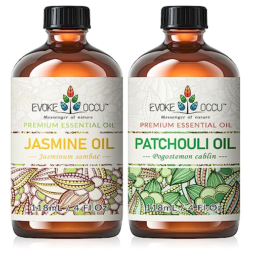 EVOKE OCCU Pure Patchouli Oil 4 Fl Oz for Diffuser & Fragrance