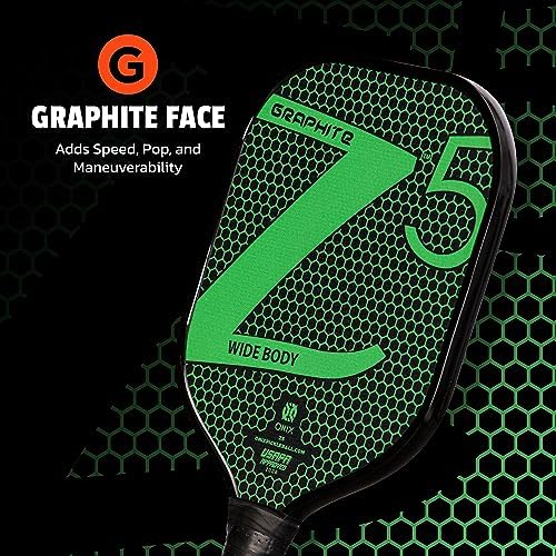 Onix Graphite MOD Z5 Carbon Fiber Pickleball Paddle for Comfortable Play | Onix Graphite MOD Z5 Cushion Comfort Carbon