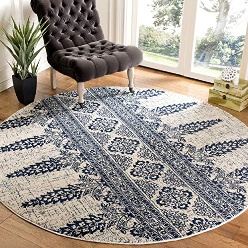 SAFAVIEH Evoke Collection Area Rug - Ivory & Gold, Non-Shedding & Easy Care, Ideal for High Traffic Areas in Living Room - Image 59