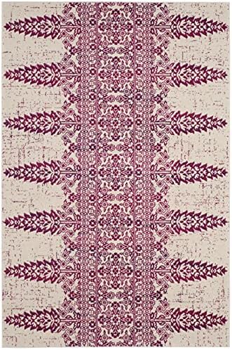 SAFAVIEH Evoke Collection Area Rug - Ivory & Gold, Non-Shedding & Easy Care, Ideal for High Traffic Areas in Living Room - Image 7