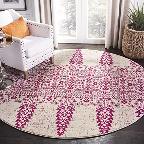 SAFAVIEH Evoke Collection Area Rug - Ivory & Gold, Non-Shedding & Easy Care, Ideal for High Traffic Areas in Living Room - Image 74