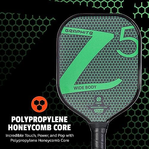Onix Graphite MOD Z5 Carbon Fiber Pickleball Paddle for Comfortable Play | Onix Graphite MOD Z5 Cushion Comfort Carbon