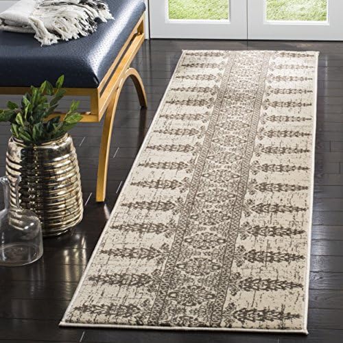 SAFAVIEH Evoke Collection Area Rug - Ivory & Gold, Non-Shedding & Easy Care, Ideal for High Traffic Areas in Living Room - Image 48