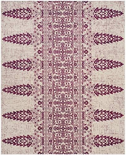 SAFAVIEH Evoke Collection Area Rug - Ivory & Gold, Non-Shedding & Easy Care, Ideal for High Traffic Areas in Living Room - Image 70