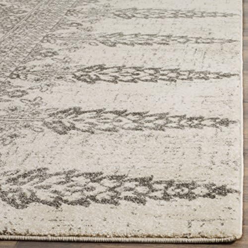 SAFAVIEH Evoke Collection Area Rug - Ivory & Gold, Non-Shedding & Easy Care, Ideal for High Traffic Areas in Living Room - Image 51