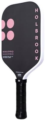 Holbrook Mav Pro |0 Pickleball Paddle: T700 3K Carbon Fiber, Power and Control, Suitable for Experienced Players, USAPA