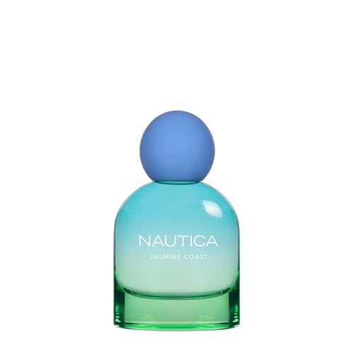 Nautica For Her Rose Island Eau De Parfum, Long Lasting & Mood-Boosting Women's Perfume, 1.6 Fl Oz Vegan Formula