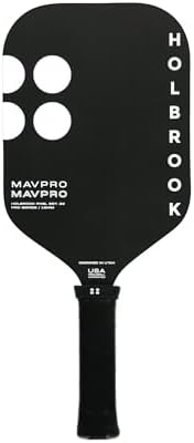 Holbrook Mav Pro |0 Pickleball Paddle: T700 3K Carbon Fiber, Power and Control, Suitable for Experienced Players, USAPA