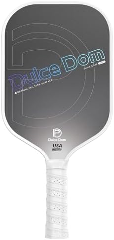DULCE DOM USAPA Approved Fiberglass/Carbon Fiber Pickleball Paddles Set of 4 for Training | DULCE DOM 4 Indoor Outdoor