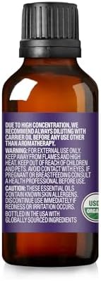 Cliganic Organic Frankincense Essential Oil - Boswellia Serrata, 100% Pure Natural Undiluted, for Stress Relief and Rela