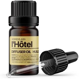 Santal Diffuser Oil Amber Coco Vanilla Cedar Sandalwood Musk for Home Fragrance Projects(.33 oz/10 ml) Santal Diffuser