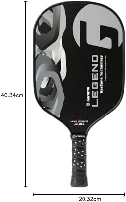 GAMMA Pickleball Paddles for Men & Women - Additional Power & Control, Honeycomb Grip, USAAPA Approved | GAMMA USA Made