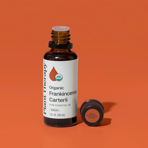 100% Pure Plant Therapy Organic Frankincense Carterii Essential Oil for Natural Aromatherapy and Therapeutic Grade Bene