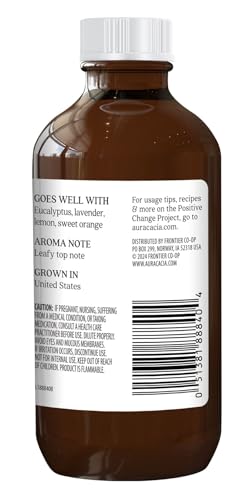 Aura Cacia Sandalwood Essential Oil for Skin Care and Centering Aura Cacia Sandalwood Essential Oil Jojoba Oil 0.5 fl.