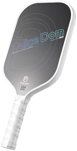 DULCE DOM USAPA Approved Fiberglass/Carbon Fiber Pickleball Paddles Set of 4 for Training | DULCE DOM 4 Indoor Outdoor