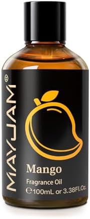 MAYJAM Sandalwood Essential Oil - Pure Fragrance Oil for Diffuser and Soap Candle Making, Ideal for Home and Office, 10