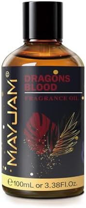 MAYJAM Sandalwood Essential Oil - Pure Fragrance Oil for Diffuser and Soap Candle Making, Ideal for Home and Office, 10