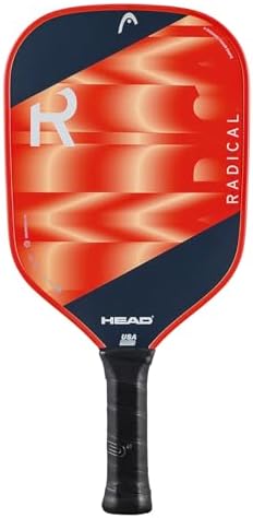Radical Pro Pickleball Paddle for Adults Indoor Sports Light Weight High Impact Resistance