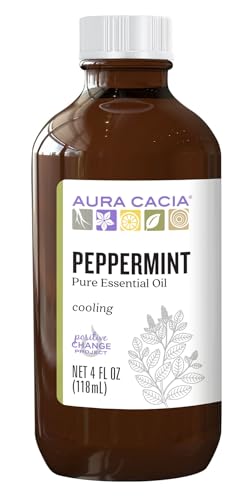 Aura Cacia Sandalwood Essential Oil for Skin Care and Centering Aura Cacia Sandalwood Essential Oil Jojoba Oil 0.5 fl.