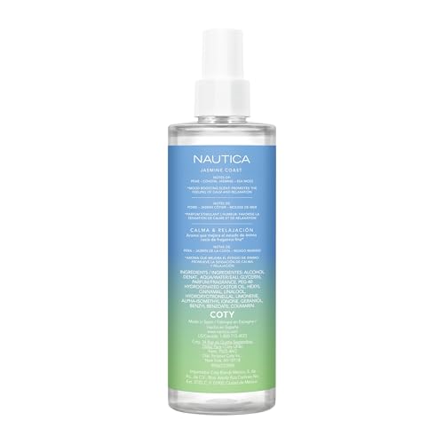 Nautica For Her Rose Island Eau De Parfum, Long Lasting & Mood-Boosting Women's Perfume, 1.6 Fl Oz Vegan Formula