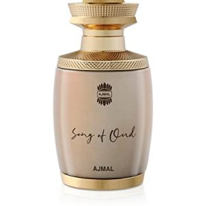 Ajmal Song of Oud Eau de Parfum - Unisex - Long-Lasting Dubai Fragrance - Citrus Fruity Spicy - Floral Woody Amber