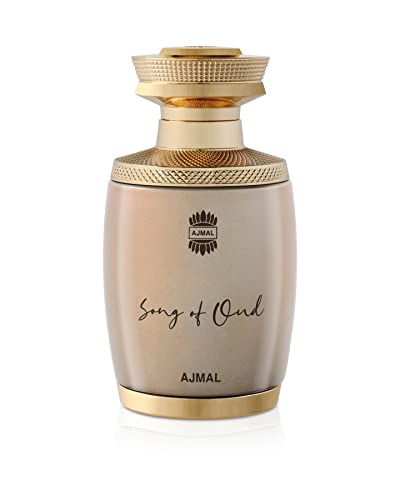 Ajmal Song of Oud Eau de Parfum - Unisex - Long-Lasting Dubai Fragrance - Citrus Fruity Spicy - Floral Woody Amber