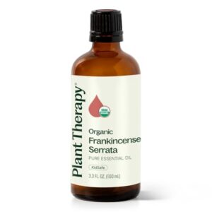 Plant Therapy Organic Frankincense Serrata Essential Oil for Natural Aromatherapy and Therapeutic Use | Plant Therapy O
