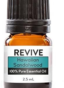 Revive Essential Oils Hawaiian Sandalwood Essential Oil - 100% Pure Therapeutic Grade, For Aromatherapy & Skin Care, Per