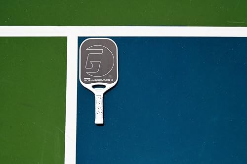 GAMMA RCF Airbender Pickleball Paddle, Raw Carbon Fiber, Shock Absorbing Gel Insert for Smooth Hits | GAMMA RCF Airbend