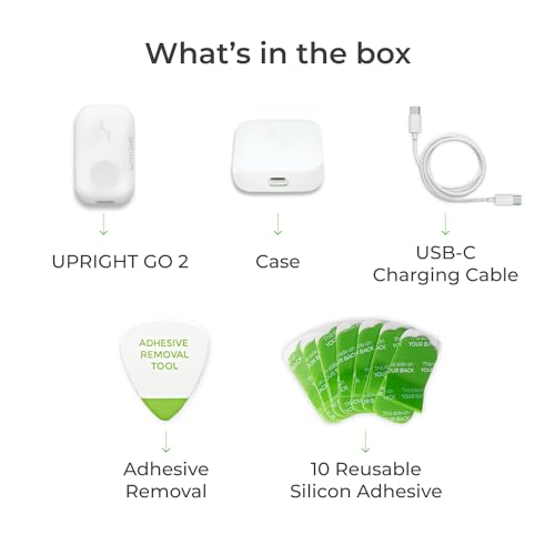 Upright GO 2 Premium Posture Corrector for Women & Men with Smart App & Real-Time Alerts