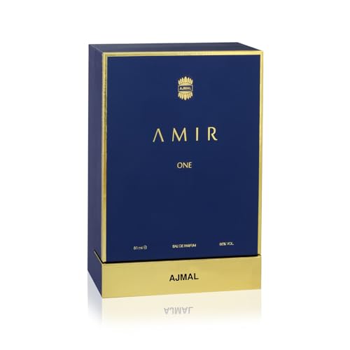 Ajmal Amir One Eau de Parfum 1.7 Fl Oz | Long-Lasting Arabic Perfume for Men & Women | Floral, Spicy & Ambery Oriental F