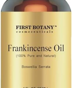 First Botany 100% Pure Frankincense Essential Oil - Premium Frankincense Oil for Aromatherapy, Massage & Topical Uses -