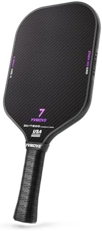 T700 Raw Carbon Fiber Pickleball Paddle for Ultimate Spin & Consistency USAPA ApprovedPremium Pickle Ball Racket with 16