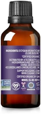 Cliganic Organic Frankincense Essential Oil - Boswellia Serrata, 100% Pure Natural Undiluted, for Stress Relief and Rela