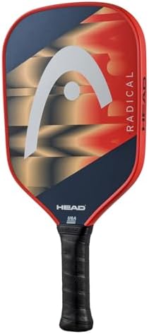 Radical Pro Pickleball Paddle for Adults Indoor Sports Light Weight High Impact Resistance