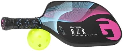 GAMMA Pickleball Paddles for Men & Women - Additional Power & Control, Honeycomb Grip, USAAPA Approved | GAMMA USA Made