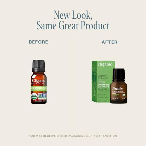 Cliganic Organic Frankincense Essential Oil - Boswellia Serrata, 100% Pure Natural Undiluted, for Stress Relief and Rela