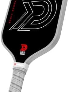Professional Carbon Fiber Pickleball Paddles - Lightweight Precision & Enhanced Shock Absorption for High Spin & Powerf