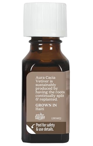Aura Cacia Sandalwood Essential Oil for Skin Care and Centering Aura Cacia Sandalwood Essential Oil Jojoba Oil 0.5 fl.