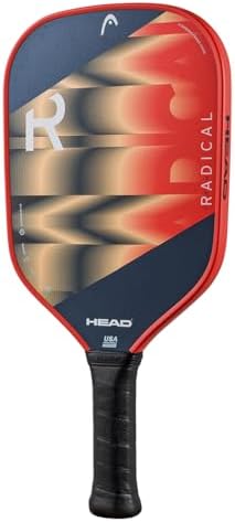 Radical Pro Pickleball Paddle for Adults Indoor Sports Light Weight High Impact Resistance